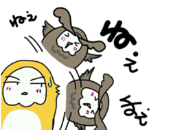 TWo  owls sticker #6224928