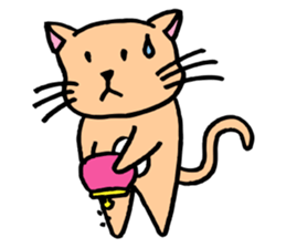 Mew the cat sticker #6225226