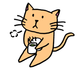 Mew the cat sticker #6225242