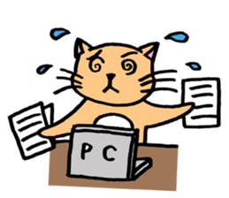 Mew the cat sticker #6225255