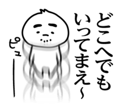 Lady and gentleman in Kansai sticker #6225834