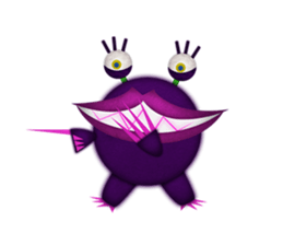 A rich emotional expression Monsters. sticker #6225873