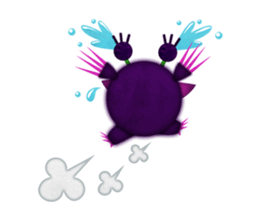 A rich emotional expression Monsters. sticker #6225877