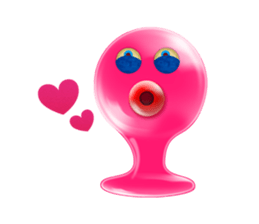 A rich emotional expression Monsters. sticker #6225881