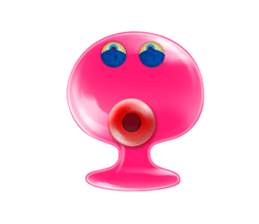 A rich emotional expression Monsters. sticker #6225882