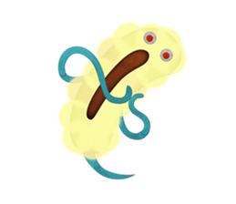 A rich emotional expression Monsters. sticker #6225901