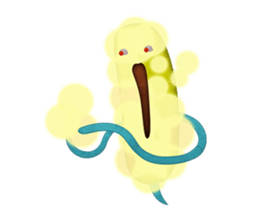 A rich emotional expression Monsters. sticker #6225903