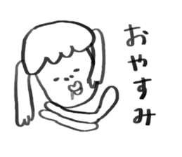 HOKKORI women sticker #6226349