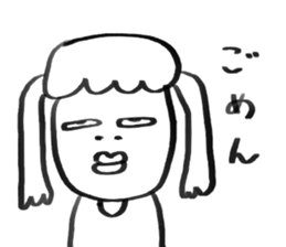 HOKKORI women sticker #6226361