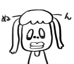 HOKKORI women sticker #6226365