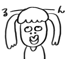 HOKKORI women sticker #6226367