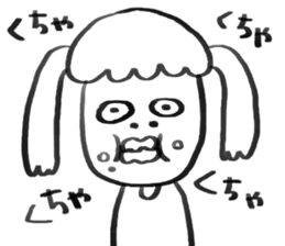 HOKKORI women sticker #6226375