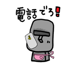 My moai mother and son sticker #6226749