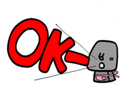 My moai mother and son sticker #6226757