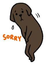 I am Labrador Retriever! sticker #6227115