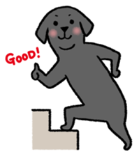 I am Labrador Retriever! sticker #6227117