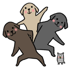 I am Labrador Retriever! sticker #6227136