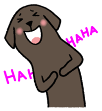 I am Labrador Retriever! sticker #6227142