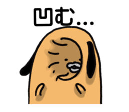 The life of adorably ugly dog 2 sticker #6227162