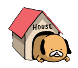 The life of adorably ugly dog 2 sticker #6227169