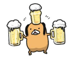 The life of adorably ugly dog 2 sticker #6227174