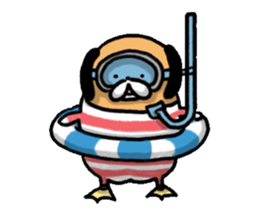 The life of adorably ugly dog 2 sticker #6227179