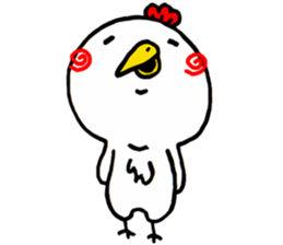 Action Chicken Sticker. sticker #6227266