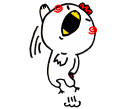 Action Chicken Sticker. sticker #6227273