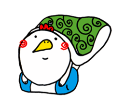Action Chicken Sticker. sticker #6227286