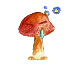 the little mushroom sticker #6227402