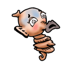 Mrs. Sea Horse sticker #6227910