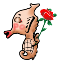 Mrs.  Sea Horse sticker #6227918