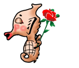 Mrs. Sea Horse sticker #6227918