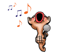 Mrs.  Sea Horse sticker #6227928