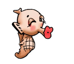 Mrs. Sea Horse sticker #6227941