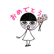 Freckle-chan(Japanese edition) sticker #6228096