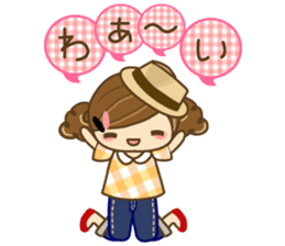 I am fashionable! sticker #6228284