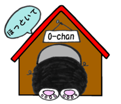Shaggy dog O-chan 2 sticker #6228350