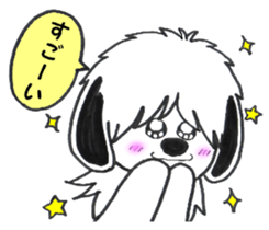Shaggy dog O-chan 2 sticker #6228351