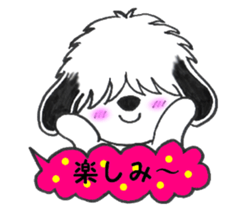 Shaggy dog O-chan 2 sticker #6228360