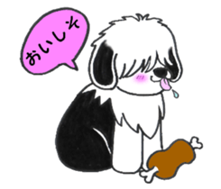 Shaggy dog O-chan 2 sticker #6228363