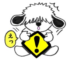 Shaggy dog O-chan 2 sticker #6228372