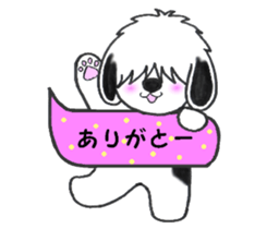 Shaggy dog O-chan 2 sticker #6228374