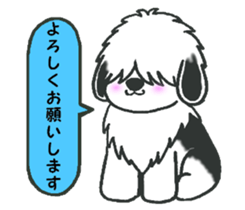 Shaggy dog O-chan 2 sticker #6228375
