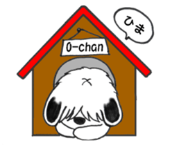 Shaggy dog O-chan 2 sticker #6228377