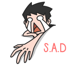 Tone funny boy (English) sticker #6228508