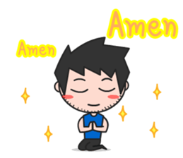 Tone funny boy (English) sticker #6228524