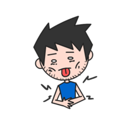 Tone funny boy (English) sticker #6228534