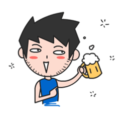 Tone funny boy (English) sticker #6228540