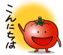 Cute Tomato from Kumamoto prefecture sticker #6228869